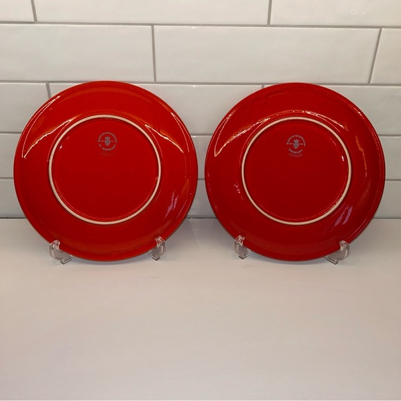 Festive Red Christmas Tree Plates - Picture 8 of 11